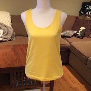 Chico’s lemon yellow tank